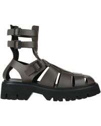 Giovanni Conti - Taupe Sandals Calfskin - Lyst