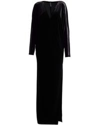 Norma Kamali - Maxi Dress Polyester, Elastane, Nylon - Lyst