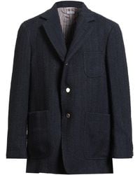 Thom Browne - Blazer Cotton, Polyester, Polyamide, Wool, Textile Fibers - Lyst