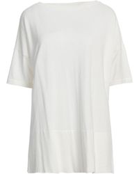 Snobby Sheep - Ivory Sweater Cotton, Silk - Lyst