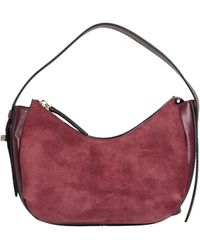 CoSTUME NATIONAL - Burgundy Handbag Leather - Lyst