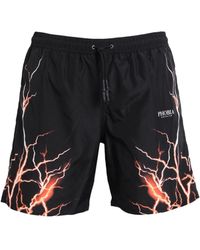 PHOBIA ARCHIVE - Swimwear With Lightning Swim Trunks Polyester - Lyst