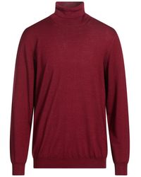 Fedeli - Brick Turtleneck Merino Wool - Lyst