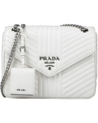 Prada Cross-body Bag - White