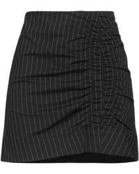 Ganni - Mini Skirt Recycled Polyester, Viscose, Elastane, Polyester - Lyst