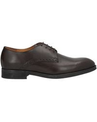 Testoni - Dark Lace-Up Shoes Calfskin - Lyst