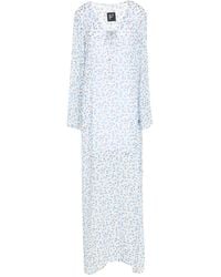 Fisico - Maxi Dress Viscose, Silk - Lyst