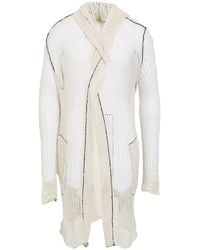 Masnada - Cardigan Linen - Lyst