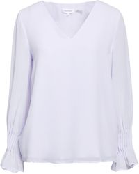 Calvin Klein - Top Polyester - Lyst