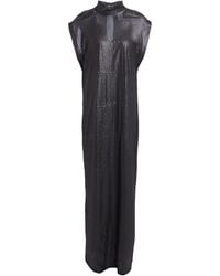 Alysi - Crème Maxi Dress Polyester - Lyst