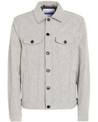 Jacob Cohen - Light Jacket Cotton, Wool, Polyamide - Lyst