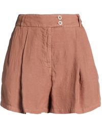 120% Lino - Shorts & Bermuda Shorts - Lyst