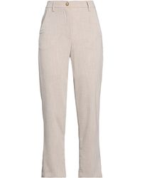 Oltre - Pants Polyester, Viscose, Elastane - Lyst