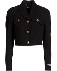 Versace - Blazer Virgin Wool, Polyamide, Elastane - Lyst