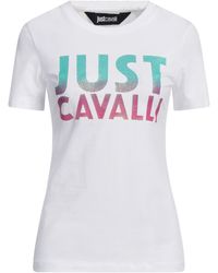 Just Cavalli - T-Shirt Cotton, Elastane - Lyst