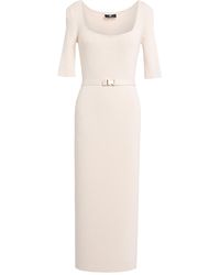 Elisabetta Franchi - Vestido midi - Lyst