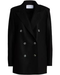 Harris Wharf London - Coat Virgin Wool - Lyst