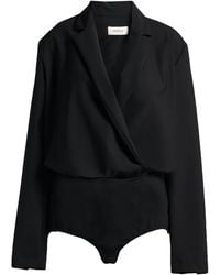 Ottod'Ame - Bodysuit Polyester, Virgin Wool, Elastane - Lyst