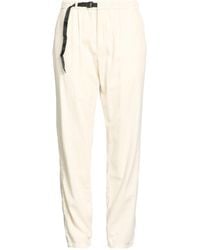 White Sand - Pants Cotton, Viscose, Wool - Lyst