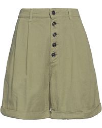 Etro - Cotton Military Embroidered Shorts - Lyst
