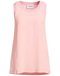 Iceberg - Tank Top Acetate, Silk, Cotton - Lyst