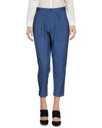 Blue Blue Japan Wool Linen Hakama Pants in Grey (Gray) | Lyst