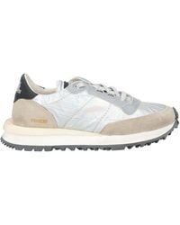 HIDNANDER - Sneakers Leather, Textile Fibers - Lyst