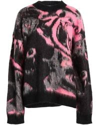 MSGM - Sweater Acrylic, Polyamide, Mohair Wool - Lyst