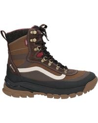 Vans - Ankle Boots Textile Fibers, Leather - Lyst