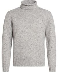 Eleventy - Turtleneck Wool, Cashmere, Elastane - Lyst