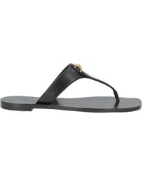 Versace - Thong Sandal Calfskin - Lyst