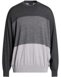 Emporio Armani - Sweater Virgin Wool, Polyamide, Elastane - Lyst