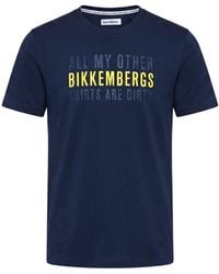 Bikkembergs - T-Shirt Cotton, Elastane - Lyst