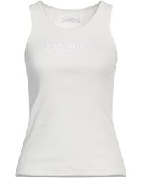 Rabanne - Tank Top Cotton, Elastane - Lyst