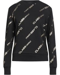 Roberto Cavalli - Logo Crewneck Sweatshirt - Lyst