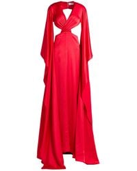 ATELIER LEGORA - Maxi Dress Polyamide, Viscose, Polyester, Elastane - Lyst