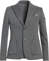 Daniele Alessandrini - Blazer Polyester, Viscose, Elastane - Lyst