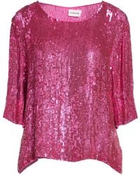 P.A.R.O.S.H. - Garnet Top Viscose - Lyst
