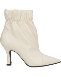 Sergio Cimadamore - Ivory Ankle Boots Soft Leather - Lyst
