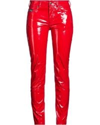 Versace Jeans Couture - Pants Polyester, Polyurethane Resin - Lyst