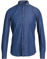 Ghirardelli - Denim Shirt Cotton - Lyst