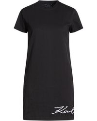 KARL LAGERFELD - Mini Dresses - Lyst