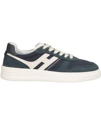 Hogan - Sneakers Leather, Textile Fibers - Lyst