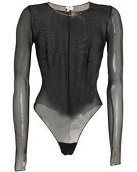 Elisabetta Franchi - Bodysuit Polyamide, Elastane - Lyst