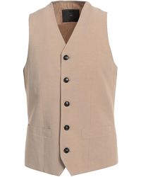 Liu Jo - Tailored Vest Viscose, Linen - Lyst