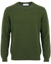 Gran Sasso - Military Sweater Virgin Wool, Polyamide - Lyst