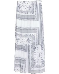 Semicouture - Maxi Skirt - Lyst