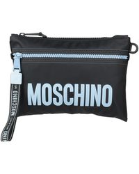 Moschino - Handbag Leather, Textile Fibers - Lyst