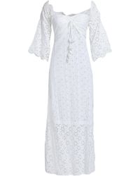 Anjuna - Midi Dress Cotton, Viscose - Lyst