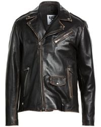 Berna - Jacket Leather - Lyst